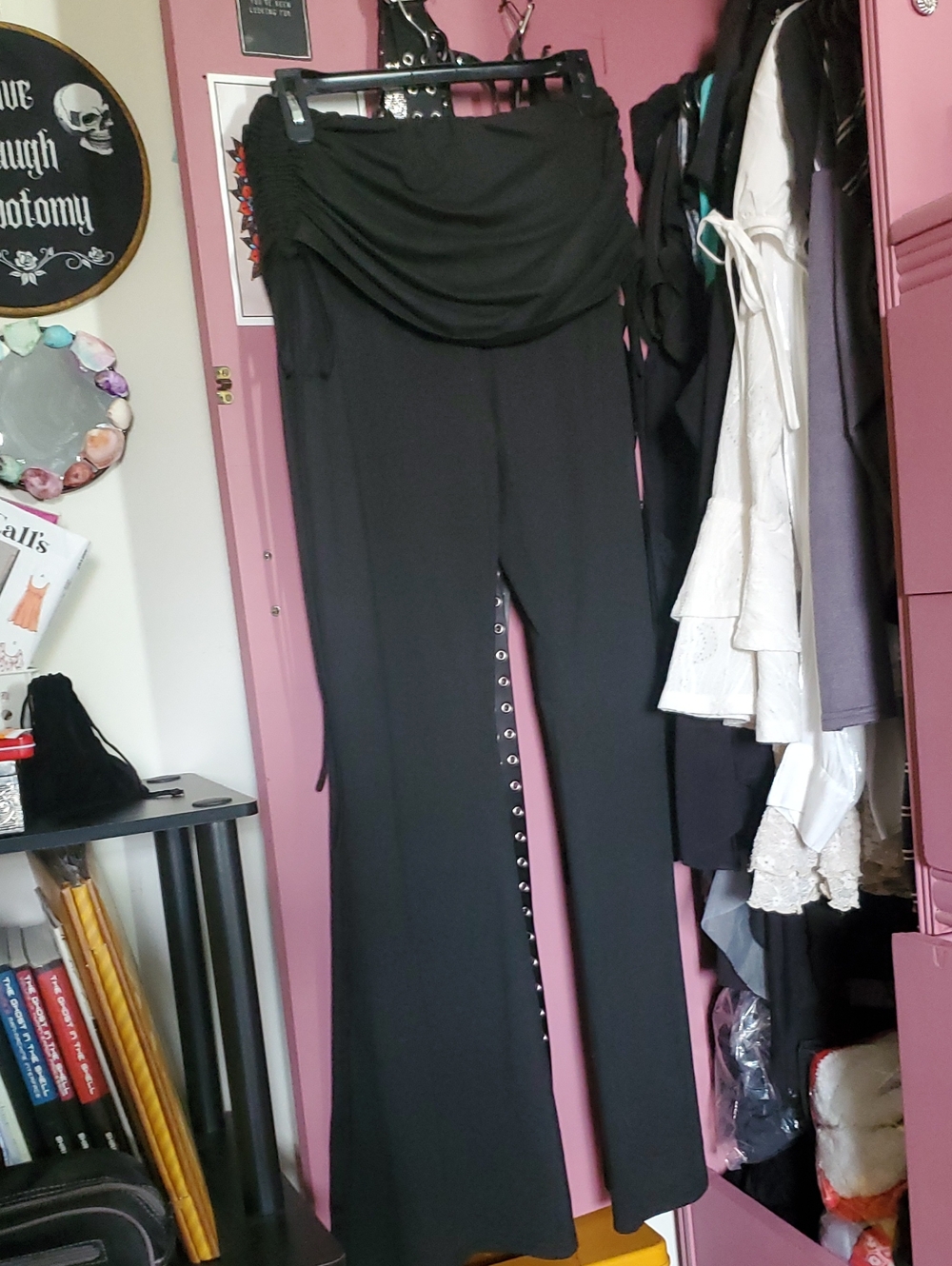 Ruched Fold Over Legging